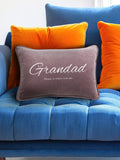 Jonny's Sister personalised velvet cushion 30x45cm, UK version