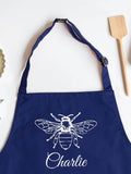 Jonnys Sister personalised bee apron one size, imported from the UK