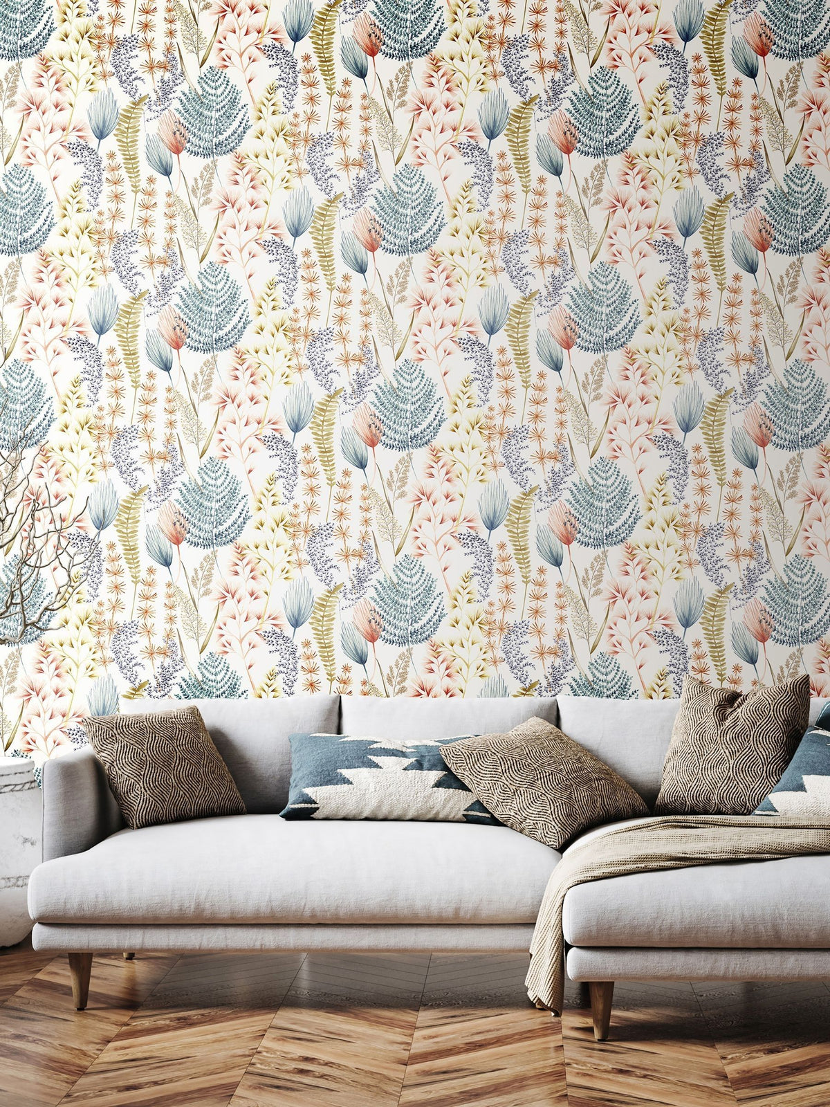 Ohpopsi Earth Summer Ferns 10m Wallpaper