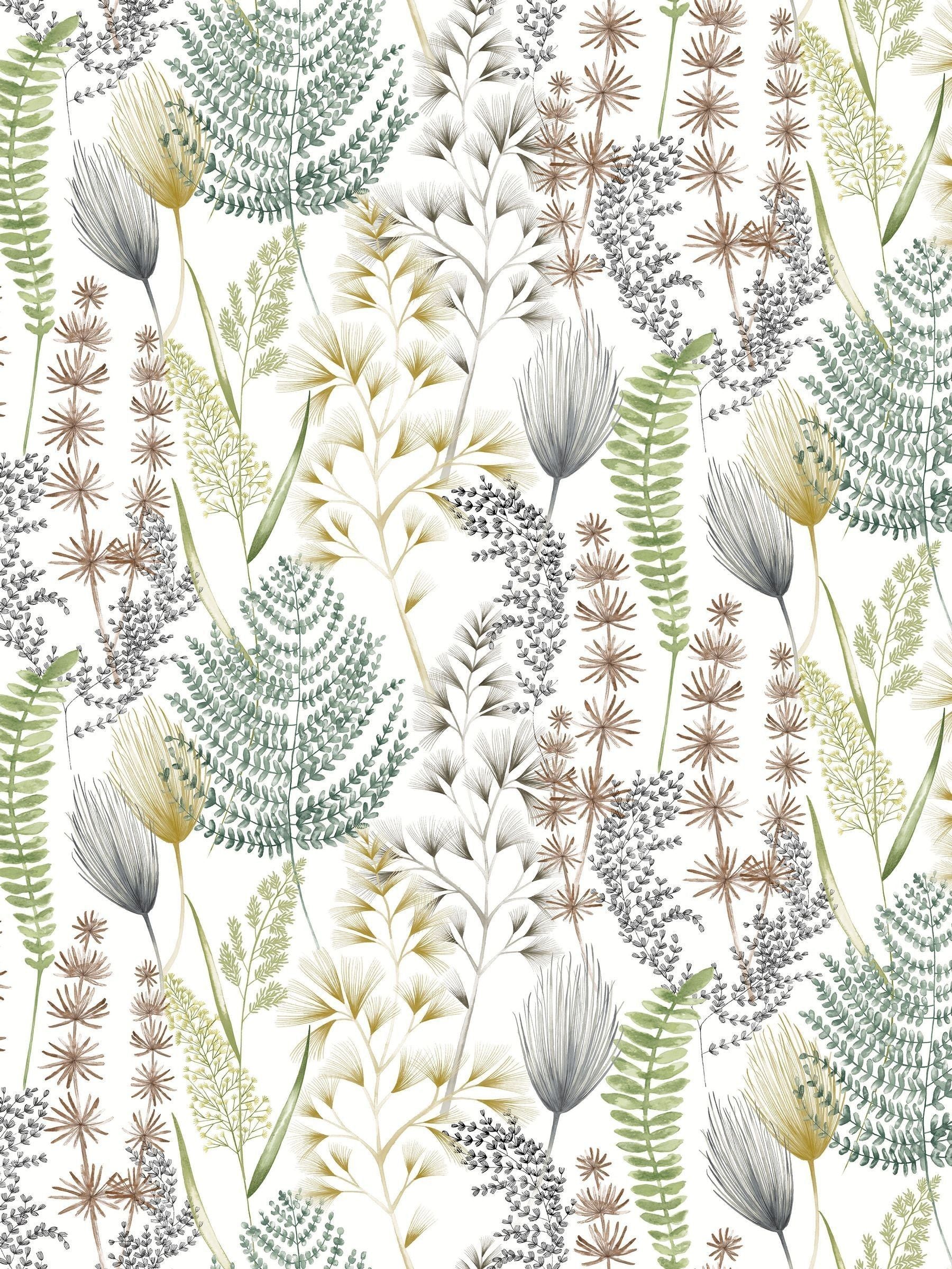 Ohpopsi Earth Summer Ferns wallpaper 10m, imported from the UK