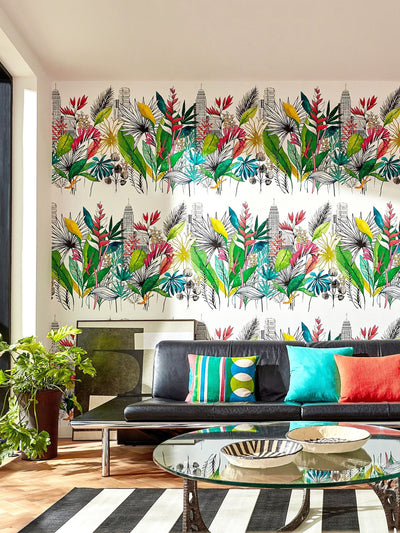Next Ohpopsi Tropical Bright Urban Tropic Wallpaper 10M- Buy online at McGrocer
