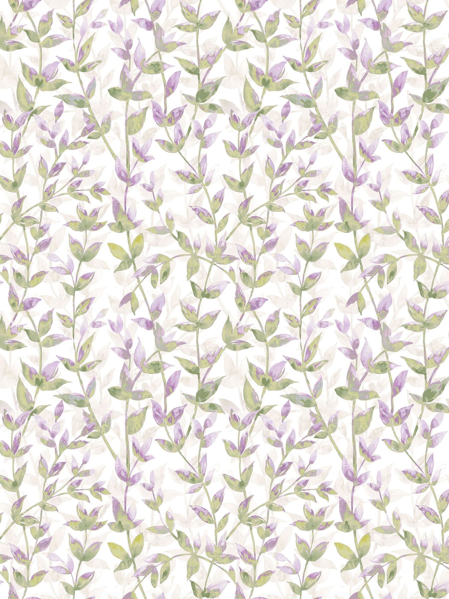 Ohpopsi heather asparagus pomponette wallpaper roll - British product