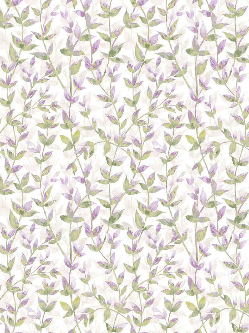 Ohpopsi heather asparagus pomponette wallpaper roll - British product