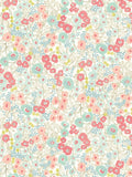 Ohpopsi Teal Flora wallpaper 10m, UK version