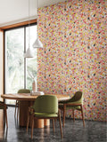 Ohpopsi Coral Crush Fragments wallpaper 10m, imported from the UK