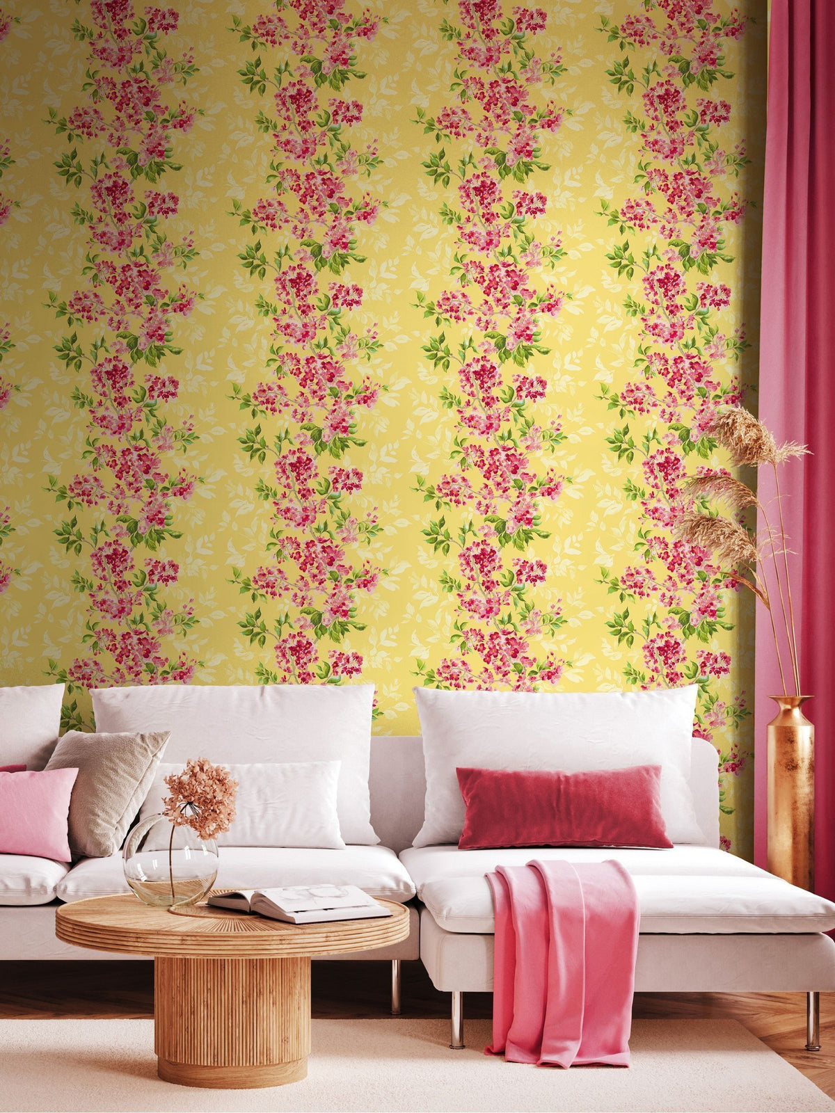 Ohpopsi Sakura wallpaper 10m roll (British brand)