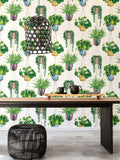 Ohpopsi Parakeet Houseplant wallpaper 10m, imported from the UK
