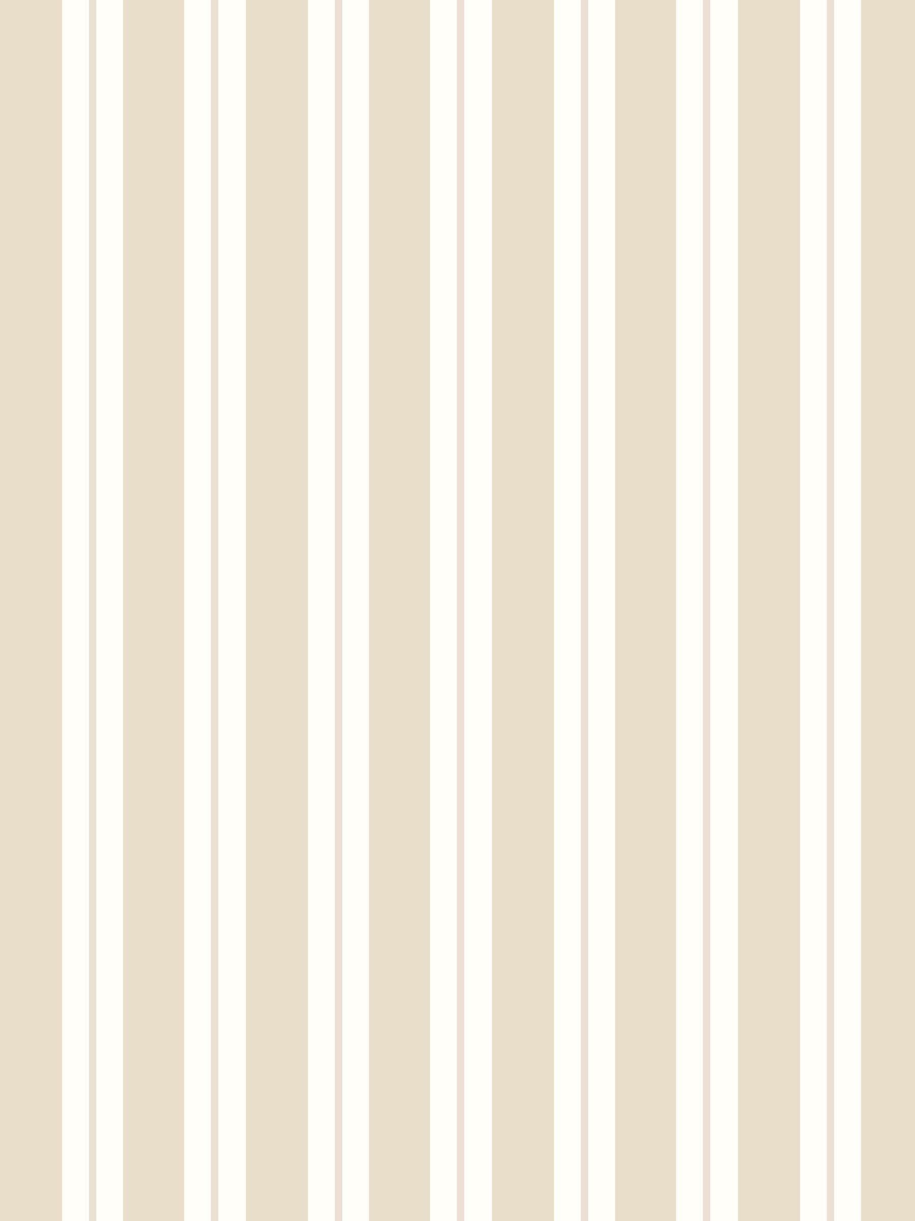 Ohpopsi Oatmeal Wide Multi Stripe wallpaper 10M roll - British product