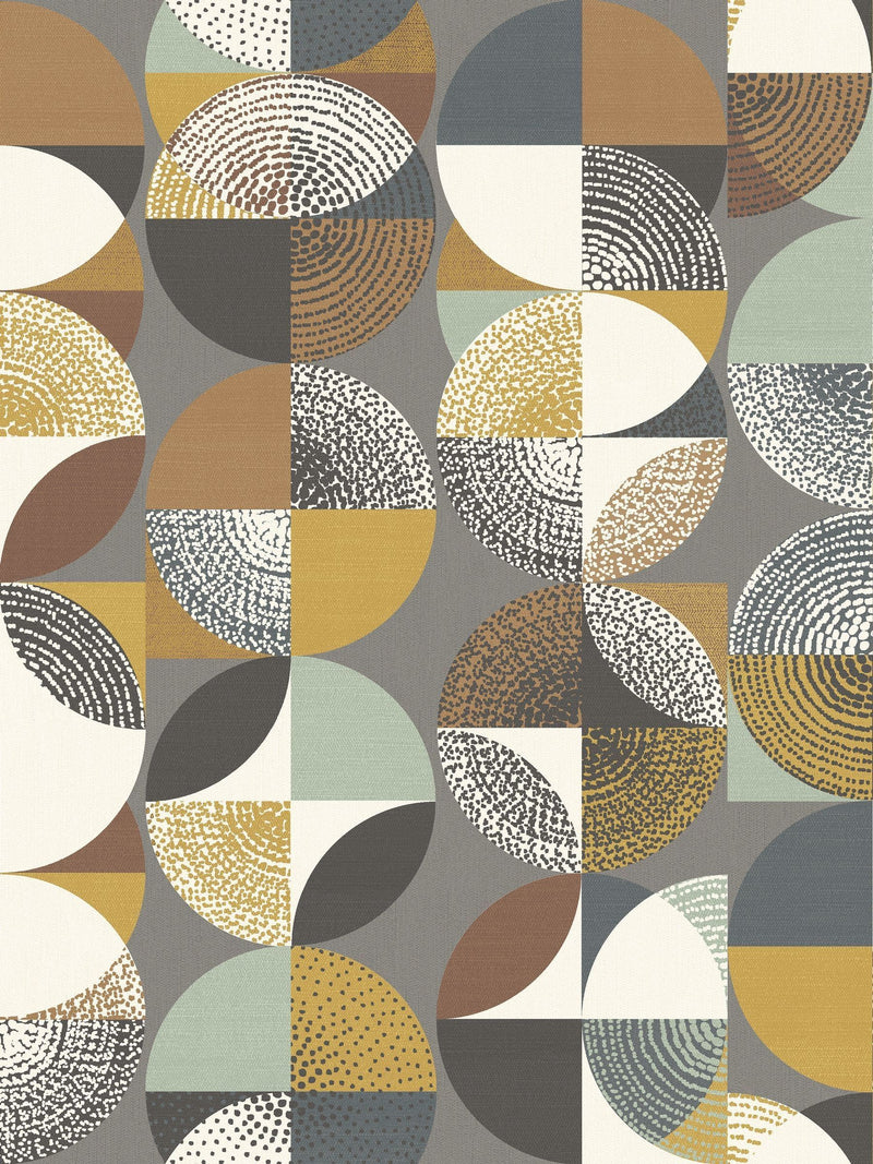Ohpopsi Caramel Orb non-woven wallpaper 10m - British product