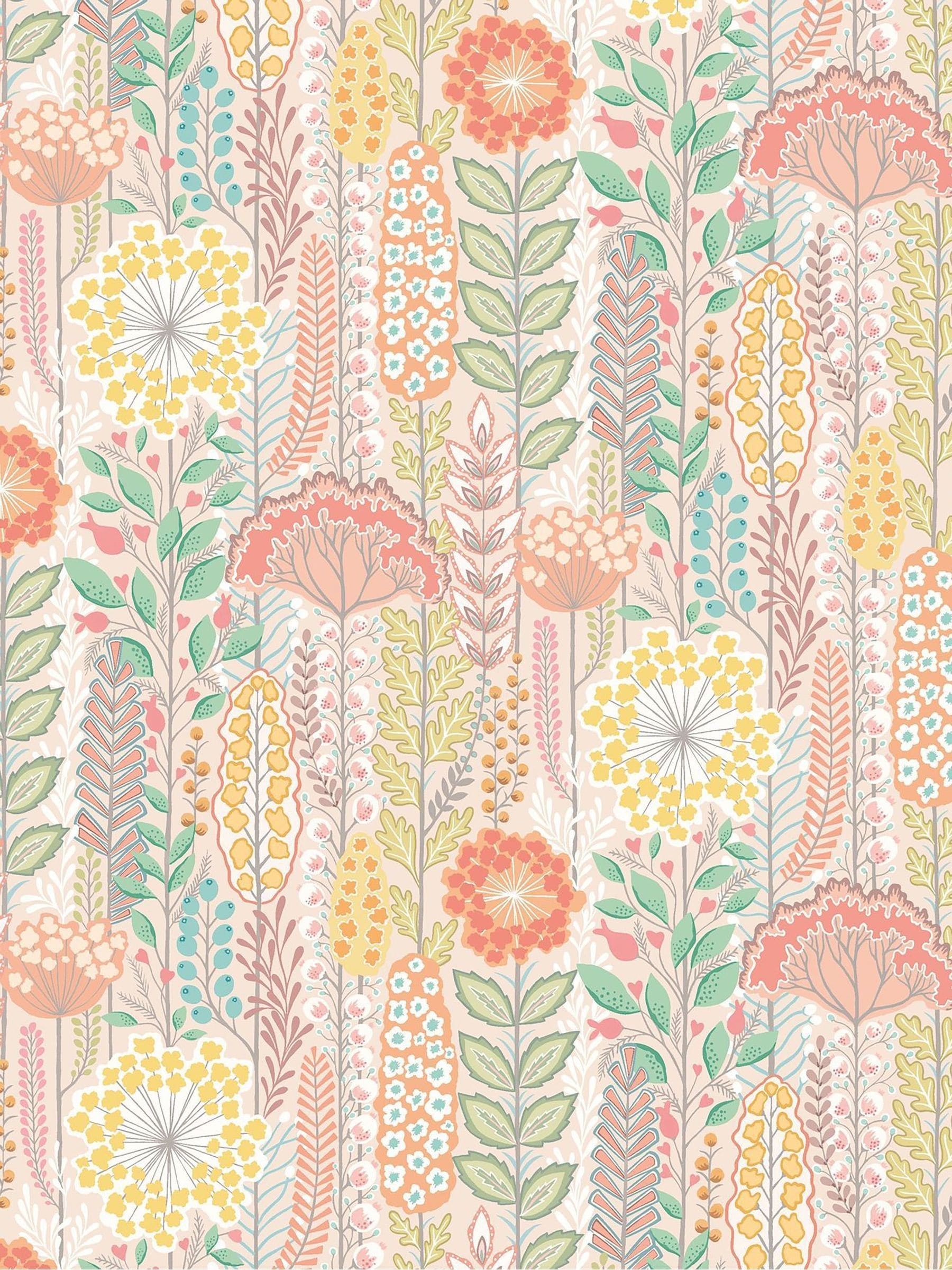 Ohpopsi Ballet Slipper Seedheads wallpaper 10m (British brand)