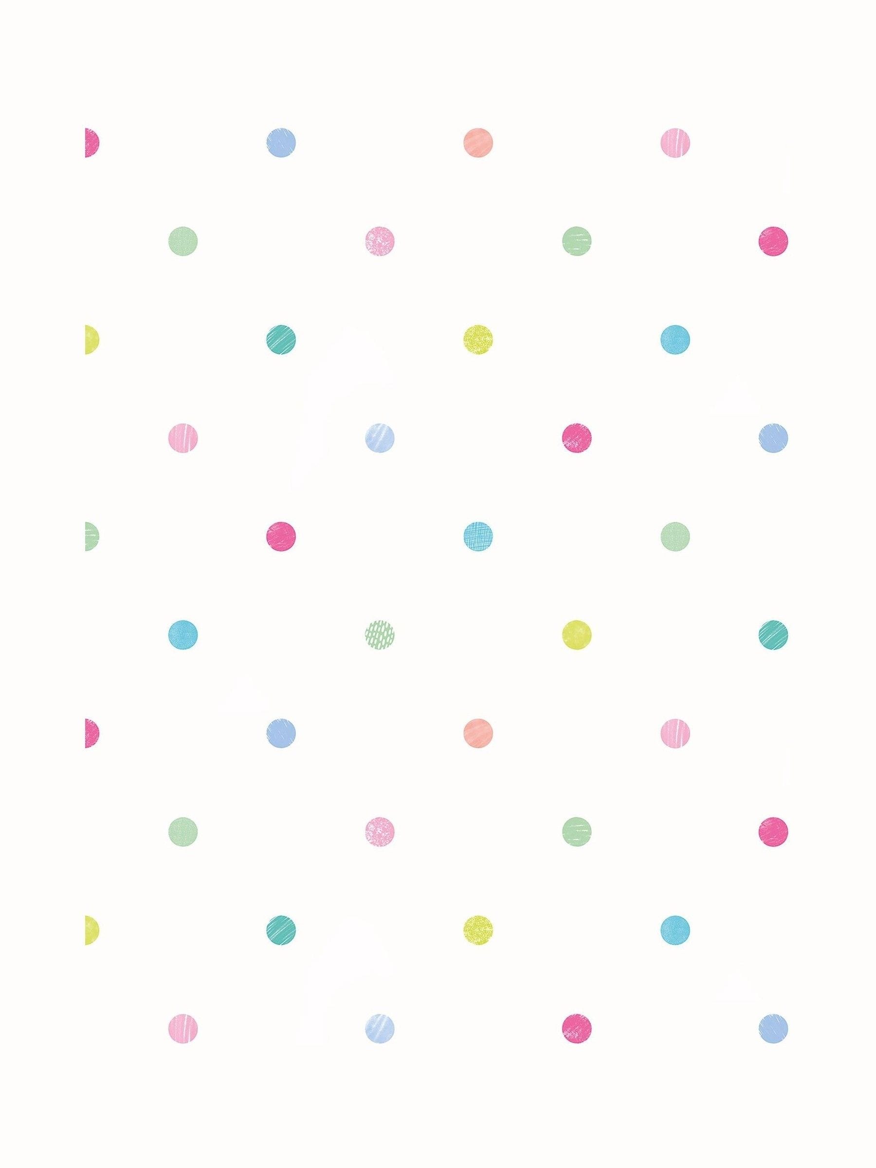 Ohpopsi Candy Apple Doodle Spot wallpaper 10M - British product