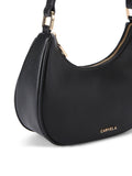 Carvela black leather scoop shoulder bag (British brand)