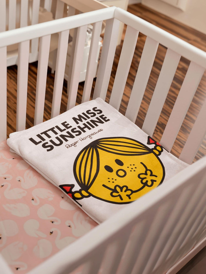 Star Editions Little Miss Sunshine white blanket, UK version