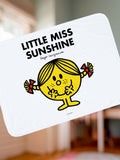 Star Editions Little Miss Sunshine white blanket, UK version