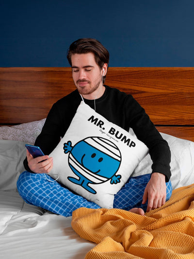 Next Star Editions 100% Cotton Mr Bump Cushion 40cm x 40cm- Buy online at McGrocer