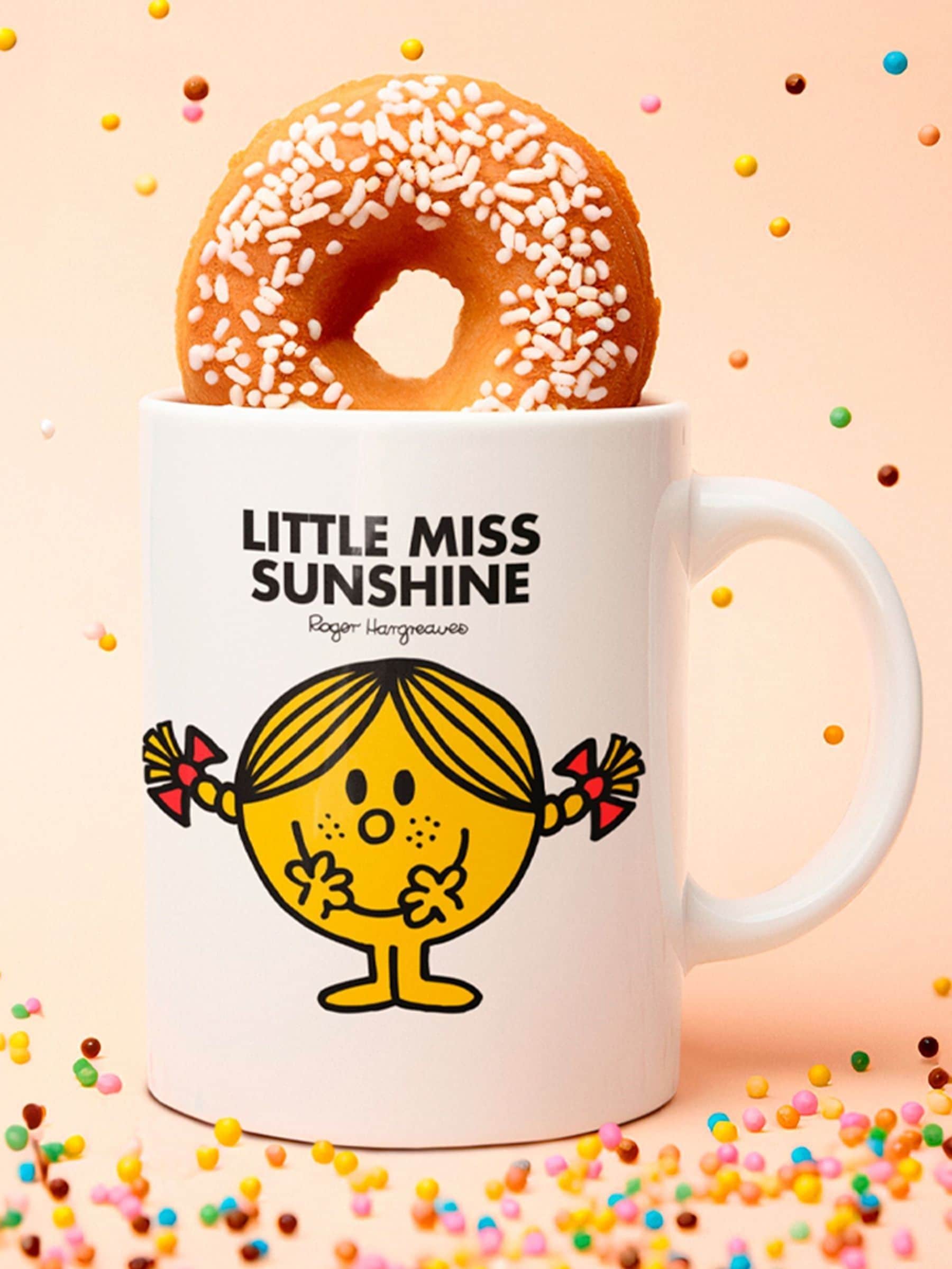 Star Editions Little Miss Sunshine White Mug, imported from the UK