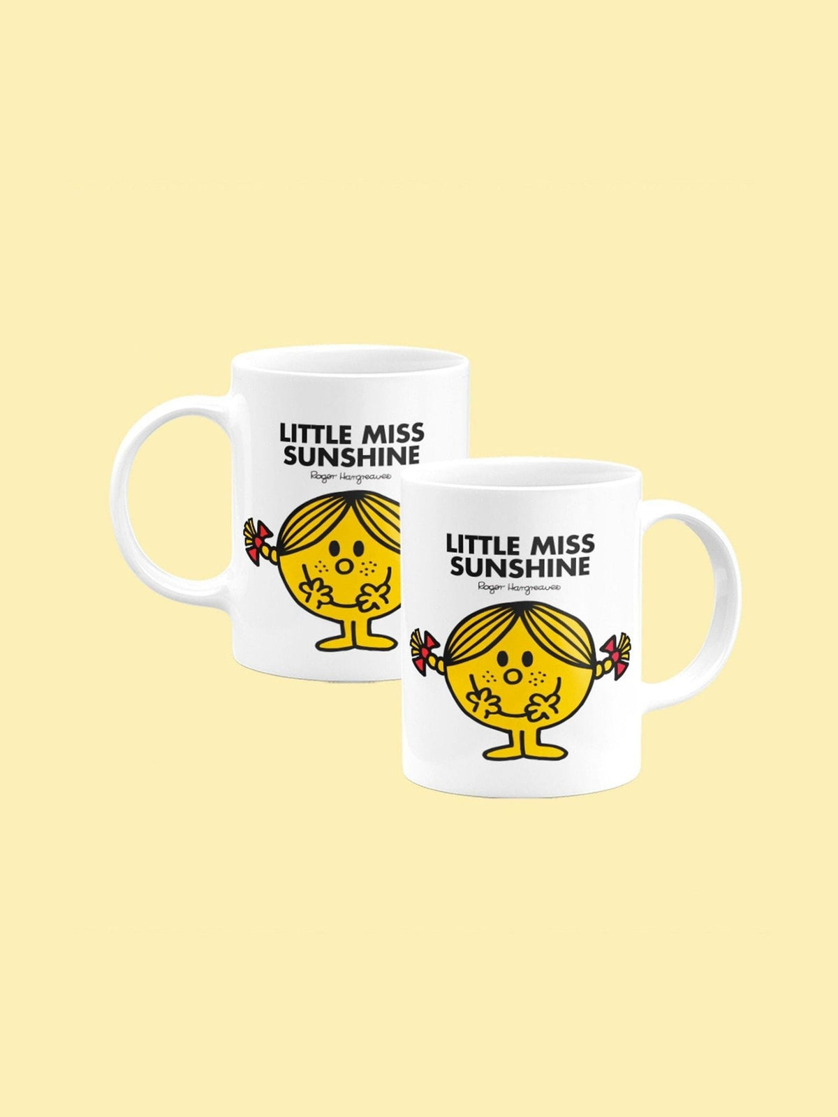 Star Editions Little Miss Sunshine White Mug, imported from the UK