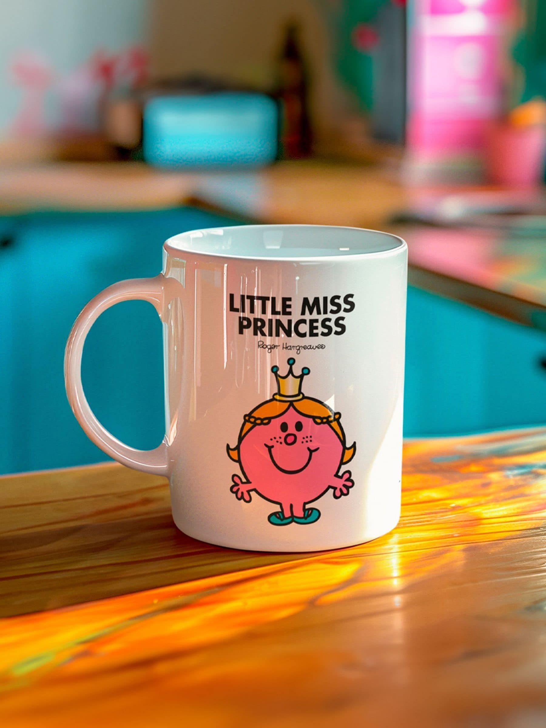 Star Editions Little Miss Princess white mug, UK version