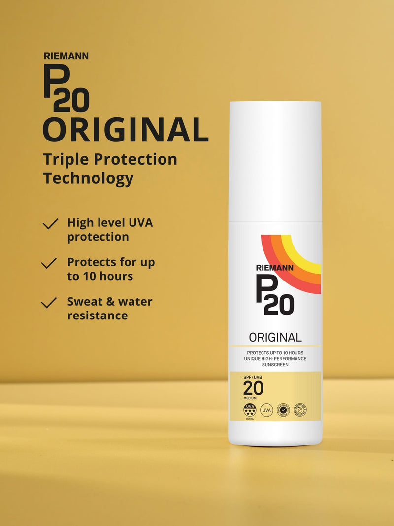 P20 Original SPF 20 Oil Spray Suncream 200ml