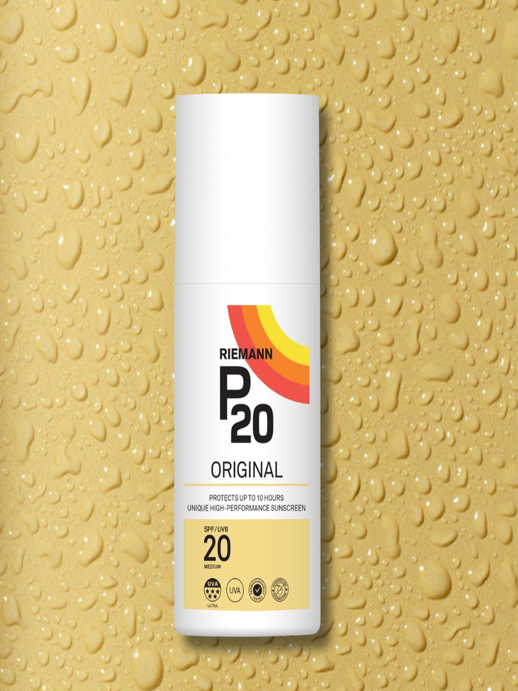 P20 Original SPF 20 Oil Spray Suncream 200ml