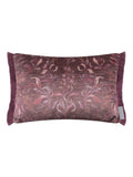 Voyage Maison printed ruched fringe cushion 60x40cm - British product