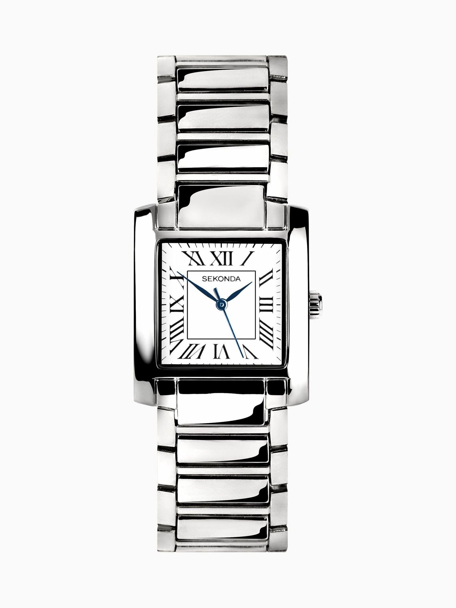 Sekonda Gold Montreal Analogue Watch with Silver Bracelet 30mm