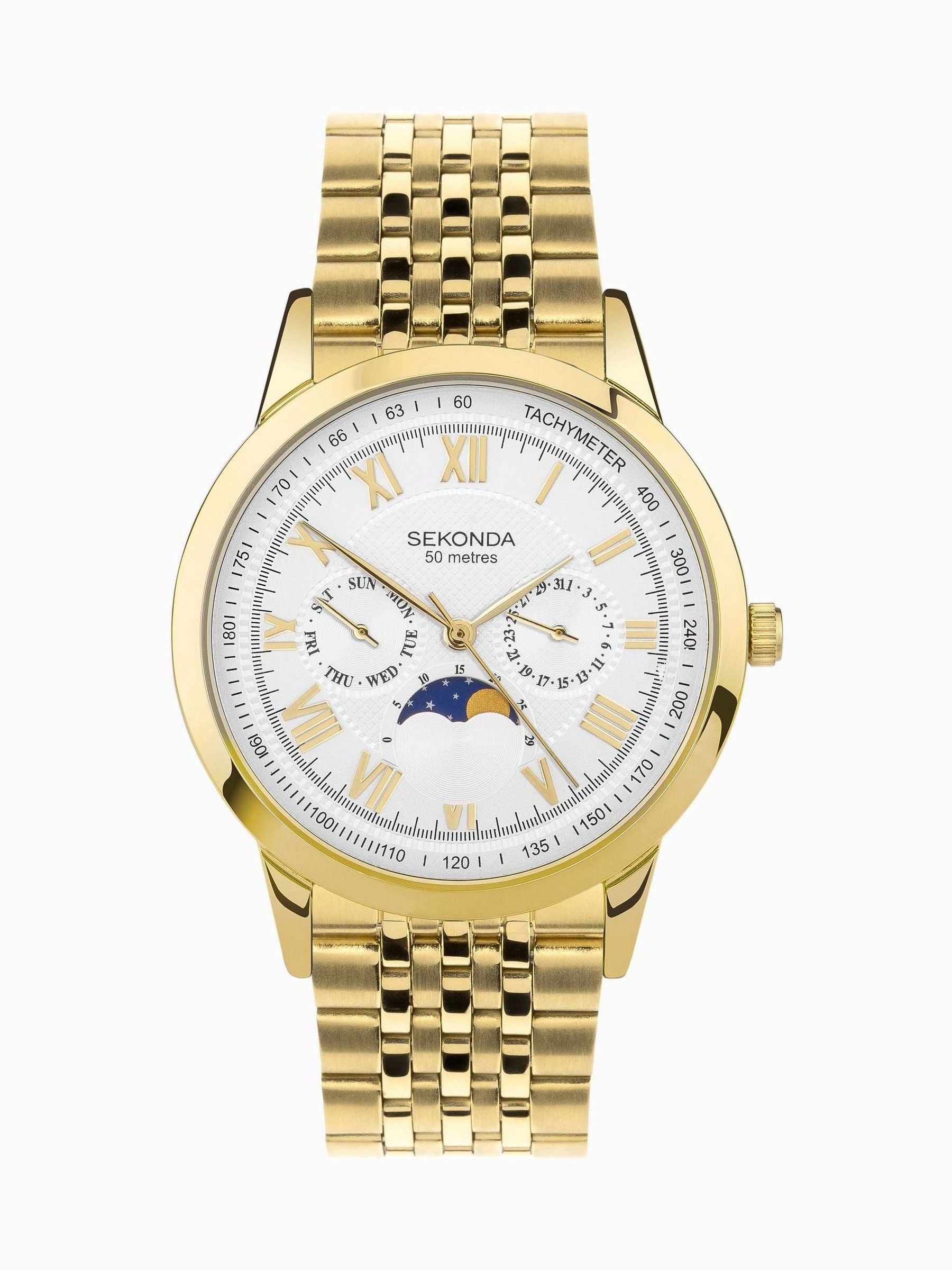 Sekonda Gold Armstrong 40-mm-Uhr (britische Marke)