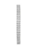 Women's Analogue Watch with Stainless Steel Expanding Bracelet and White Dial, 23mm Case