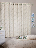 Mini Dino eyelet blackout curtains, British product