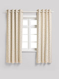 Mini Dino eyelet blackout curtains, British product