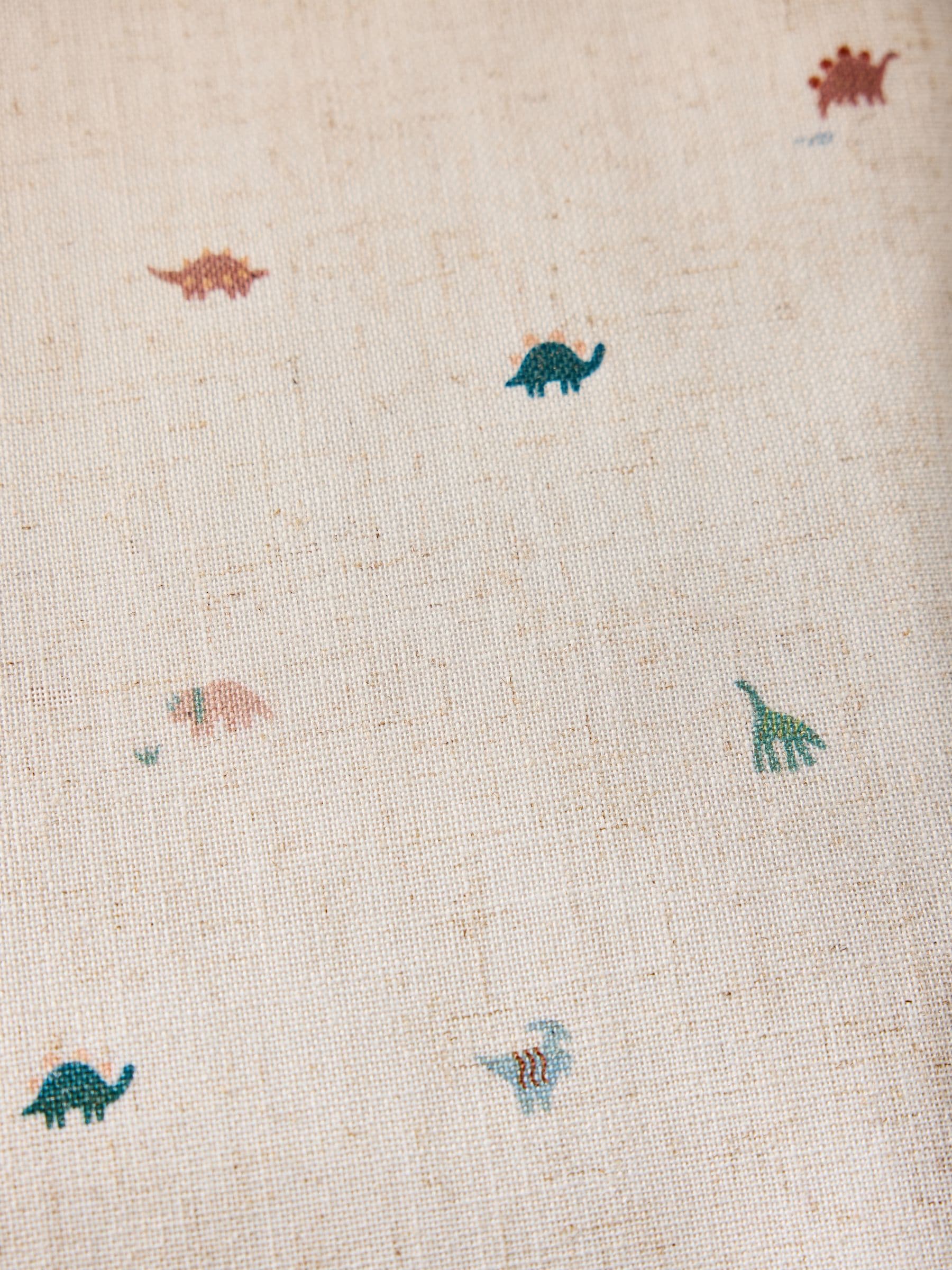 Mini Dino eyelet blackout curtains, British product