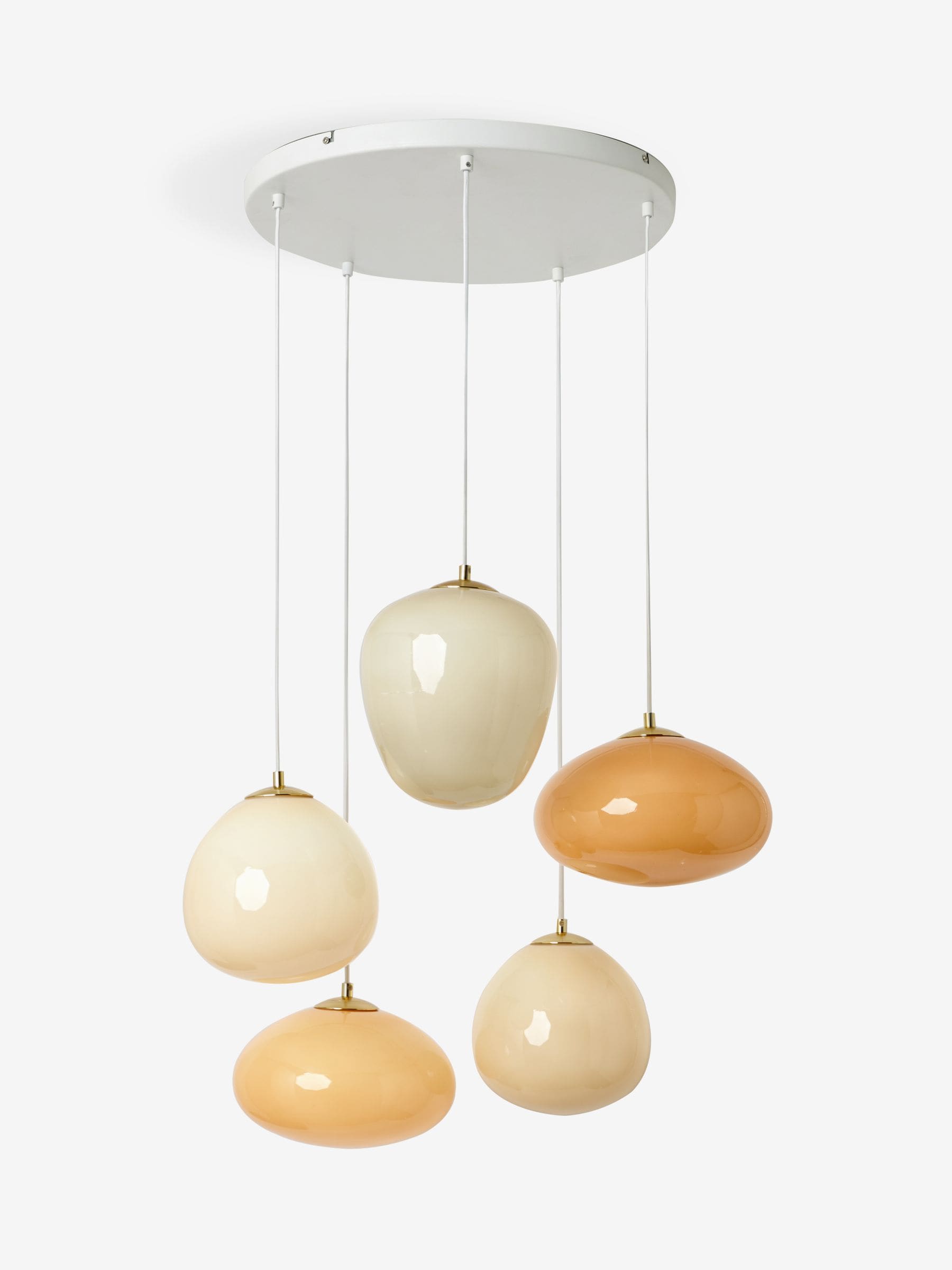MADE.COM Adrianne 5-light cluster pendant ceiling light - British product