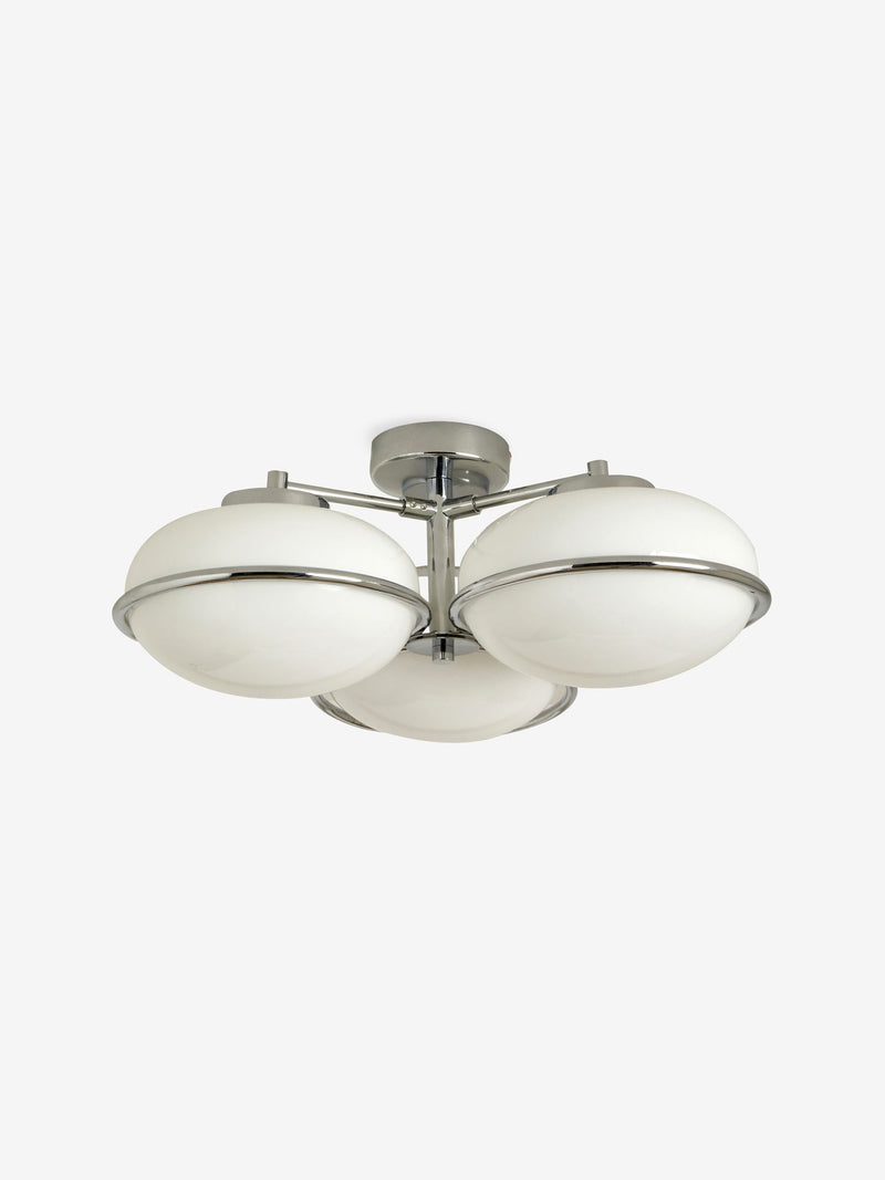 MADE.COM ceiling light chrome finish 45cm, imported from the UK