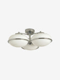 MADE.COM ceiling light chrome finish 45cm, imported from the UK
