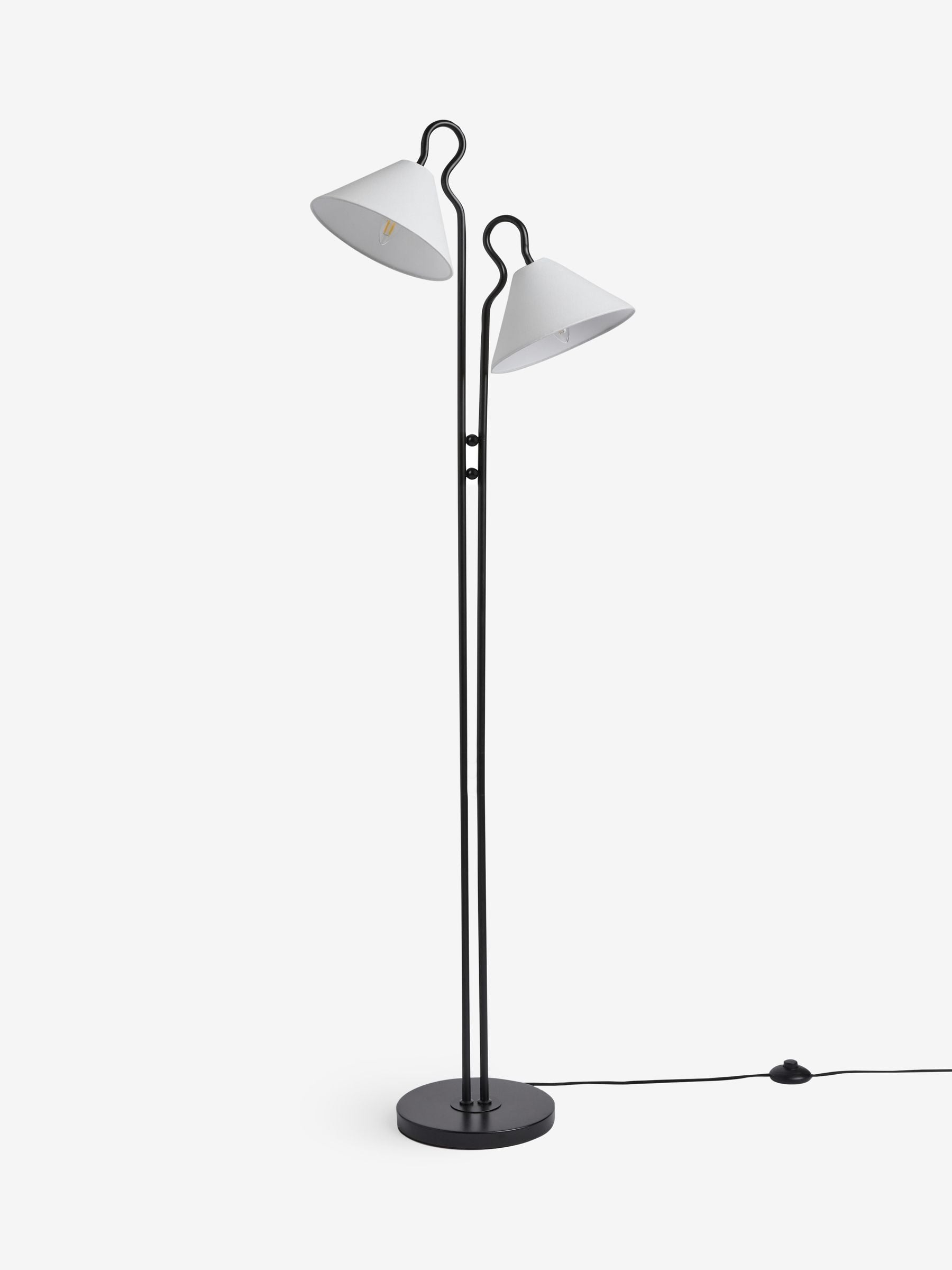 MADE.COM black Madelyn floor lamp - British product