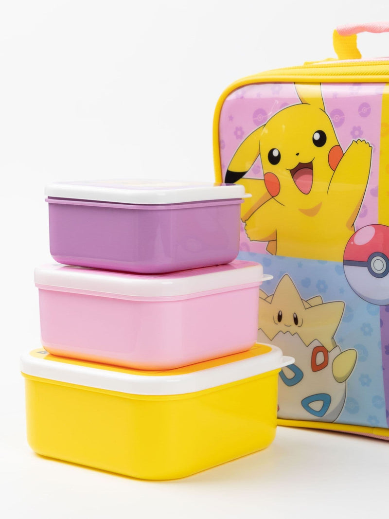 Vanilla Underground Pokemon lunch set with bottle and snack pots (British brand)