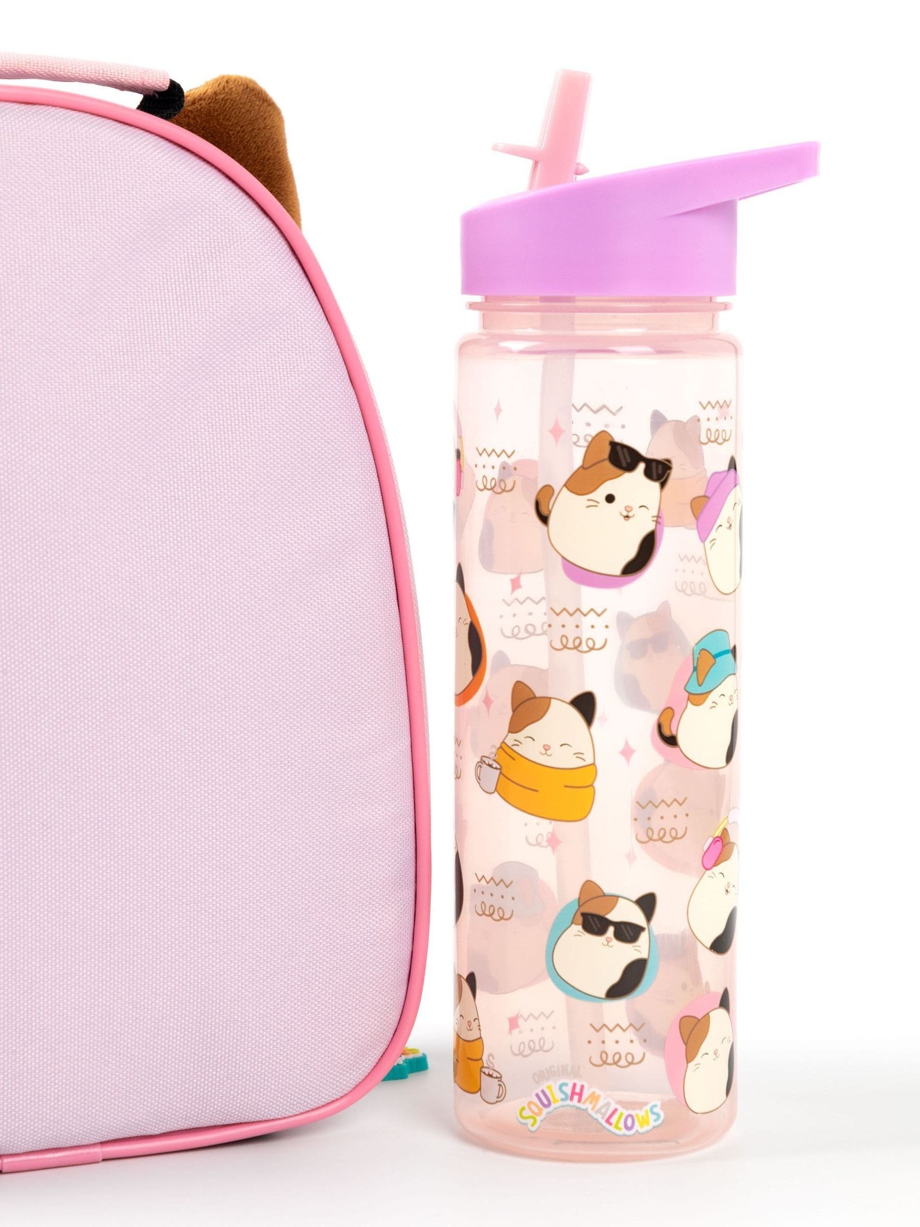 Vanilla Underground Pink Girls Squishmallows lunch bag set (British brand)