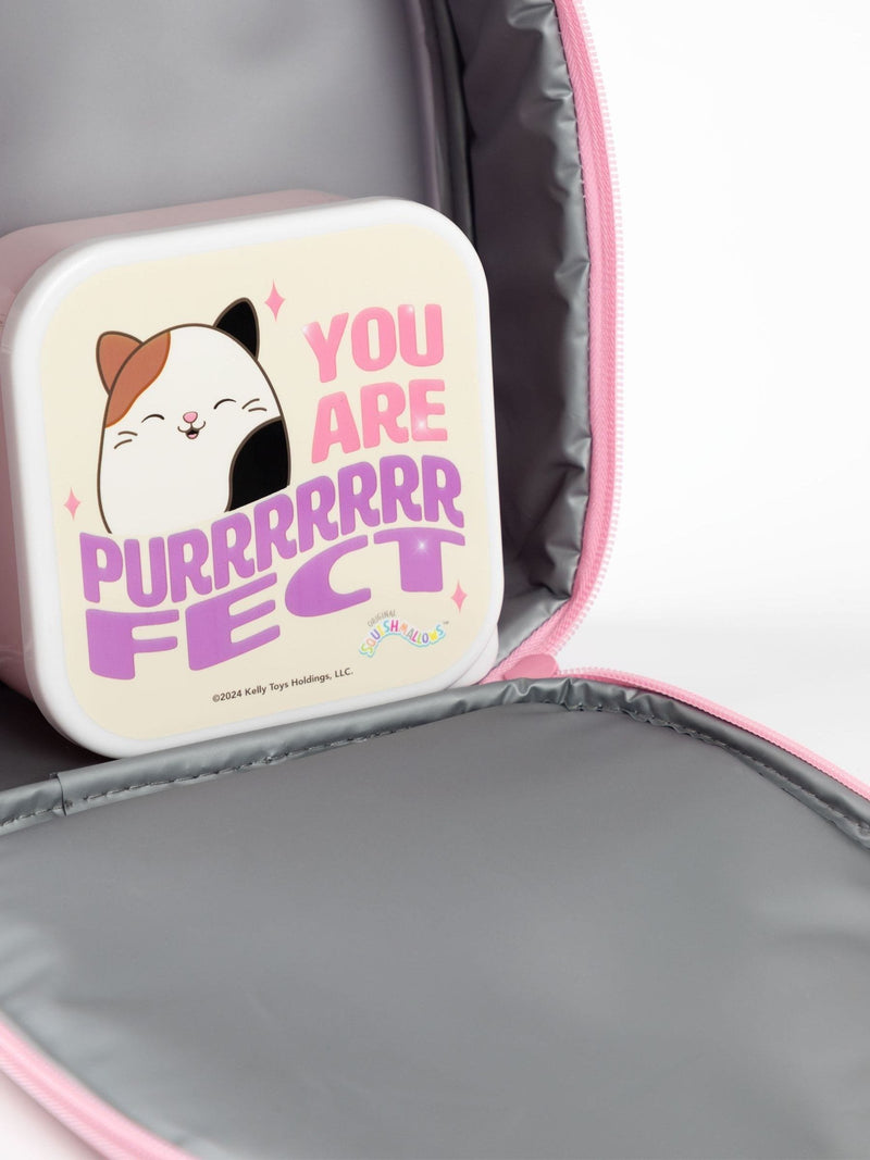 Vanilla Underground Pink Girls Squishmallows lunch bag set (British brand)