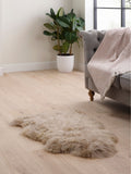 Hanlin Oyster Sheepskin Wool Rug