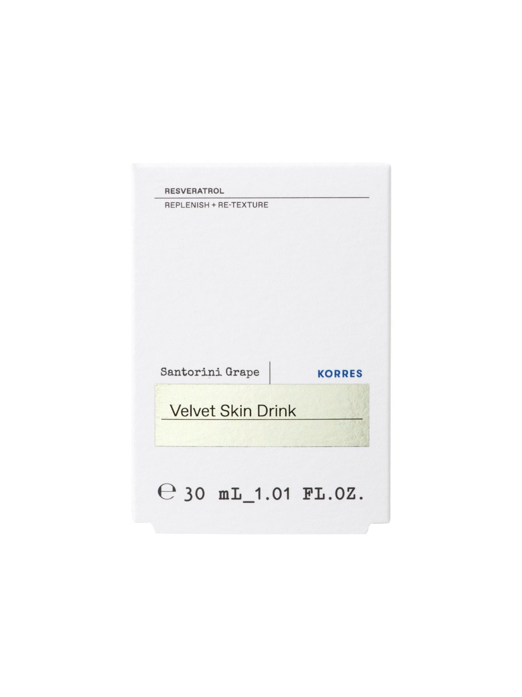 Korres Santorini Grape Velvet Drink 30ml, UK version