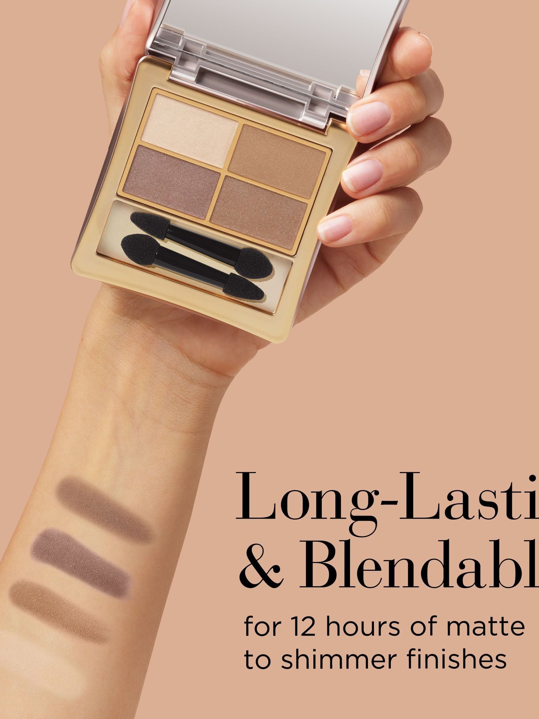 Elizabeth Arden Oh So eye shadow quad palette (British brand)