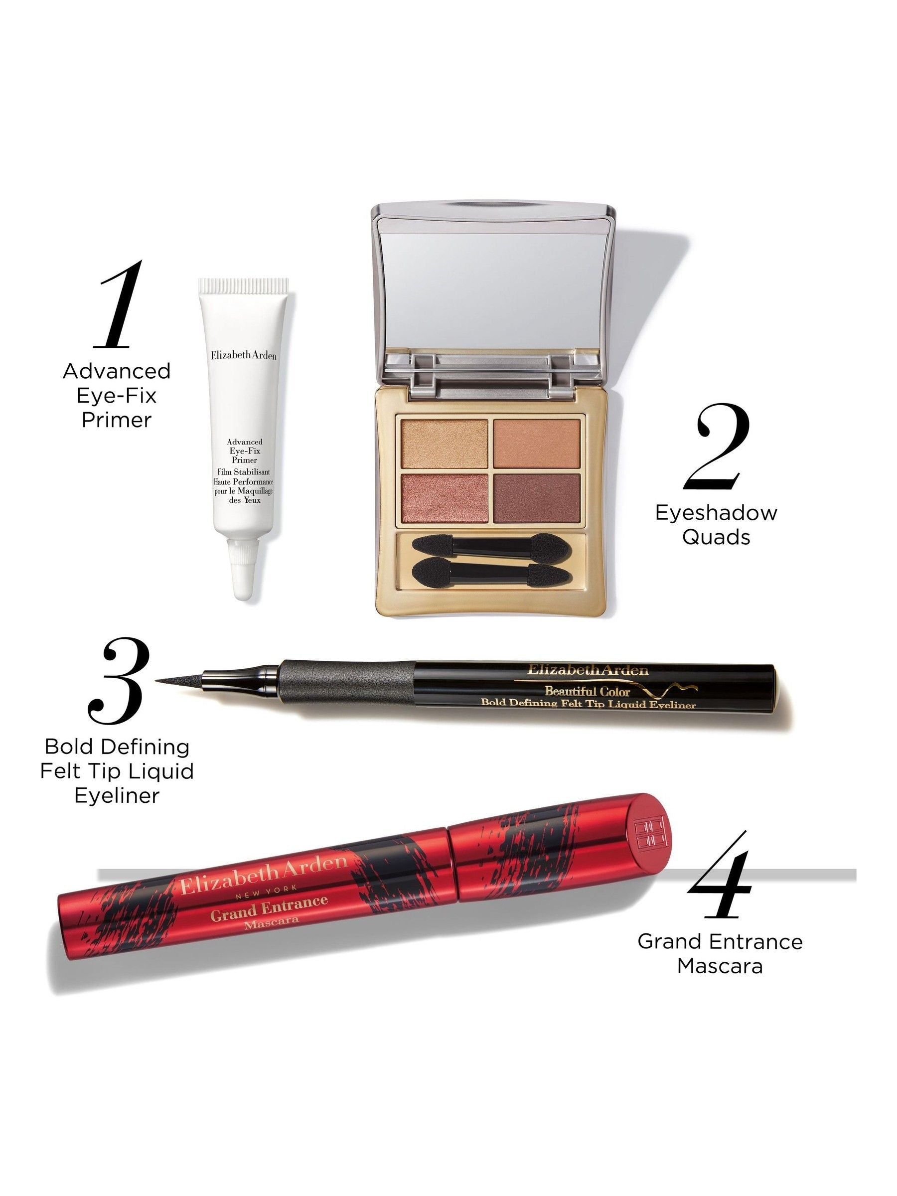 Elizabeth Arden quad eye shadow palette (British brand)