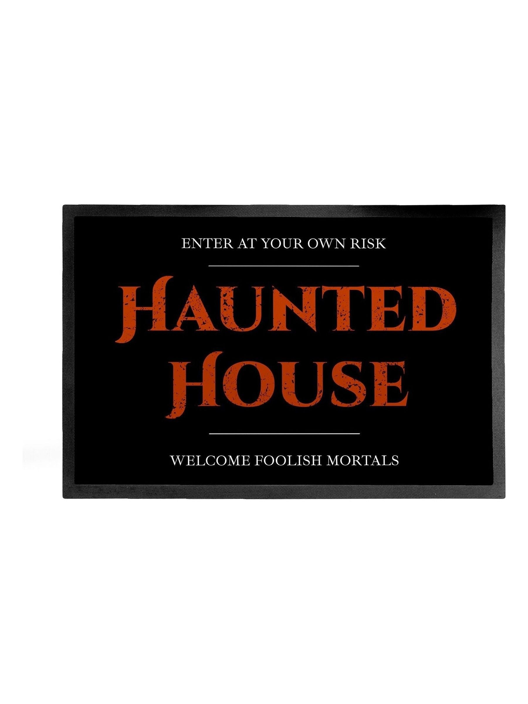 Treat Republic Halloween doormat, imported from the UK