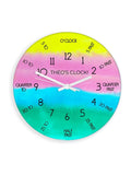 Treat Republic personalised childrens wall clock 20cm, UK version