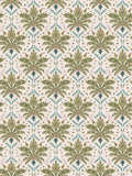 Joules wallpaper sample palm geo print A4, UK version