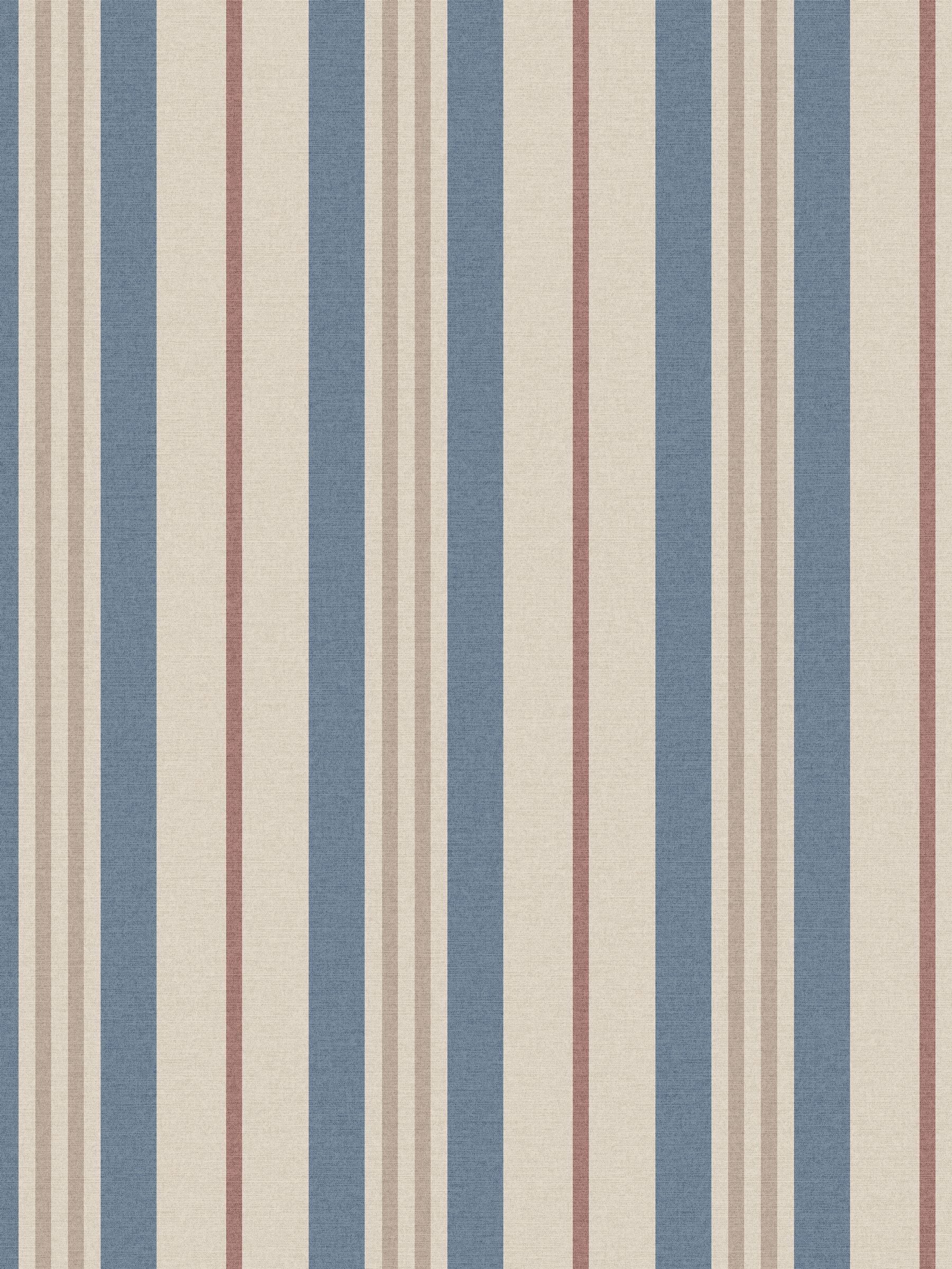 Joules Grove Stripe pink and green A4 wallpaper sample - British product