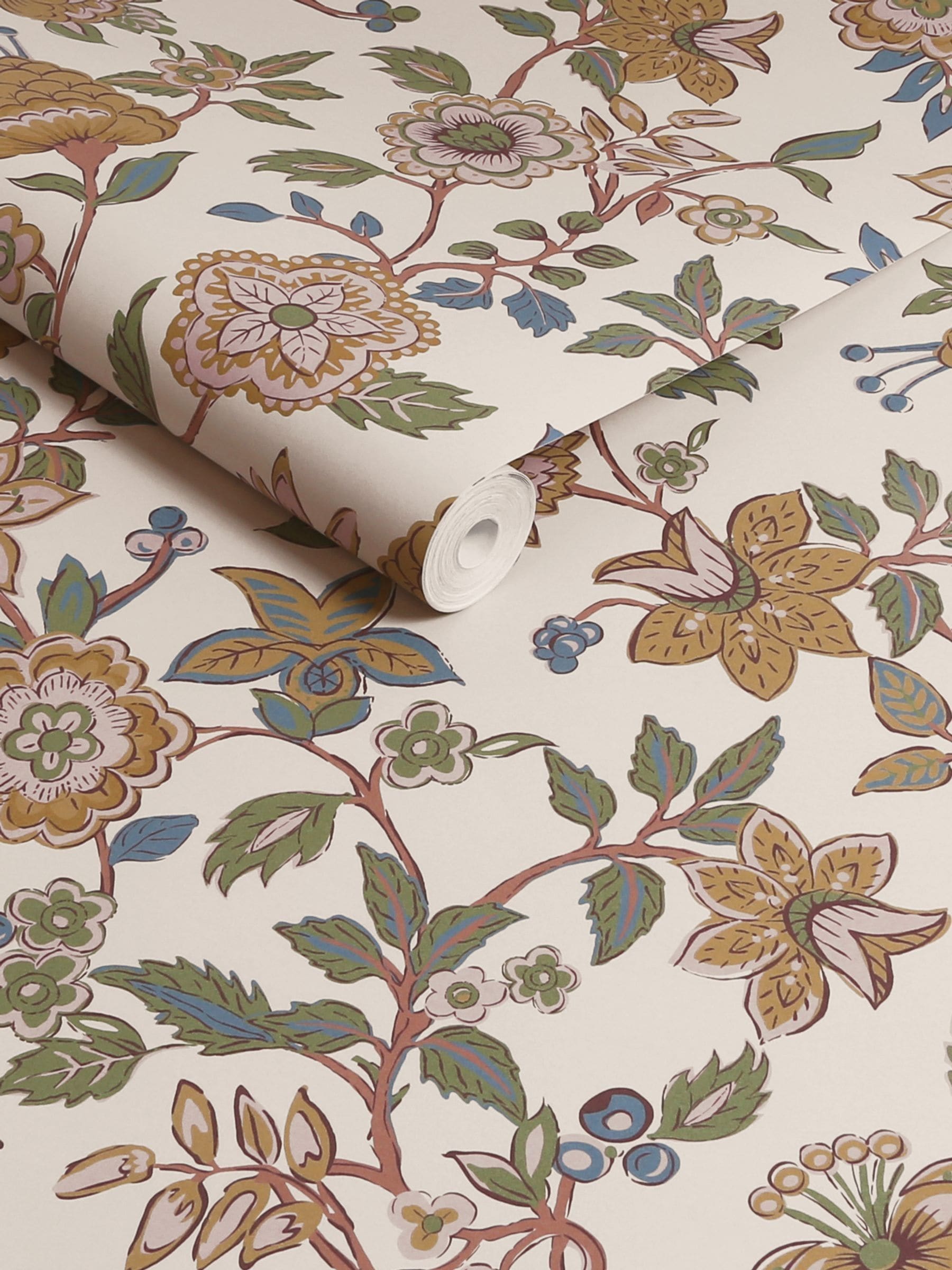 Joules floral wallpaper sample A4 - British product