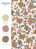 Joules floral wallpaper sample A4 - British product