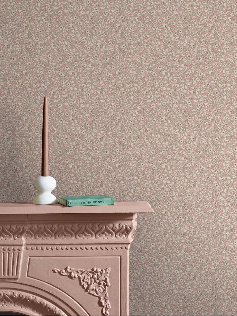 Joules ditsy floral wallpaper sample A4 (British brand)
