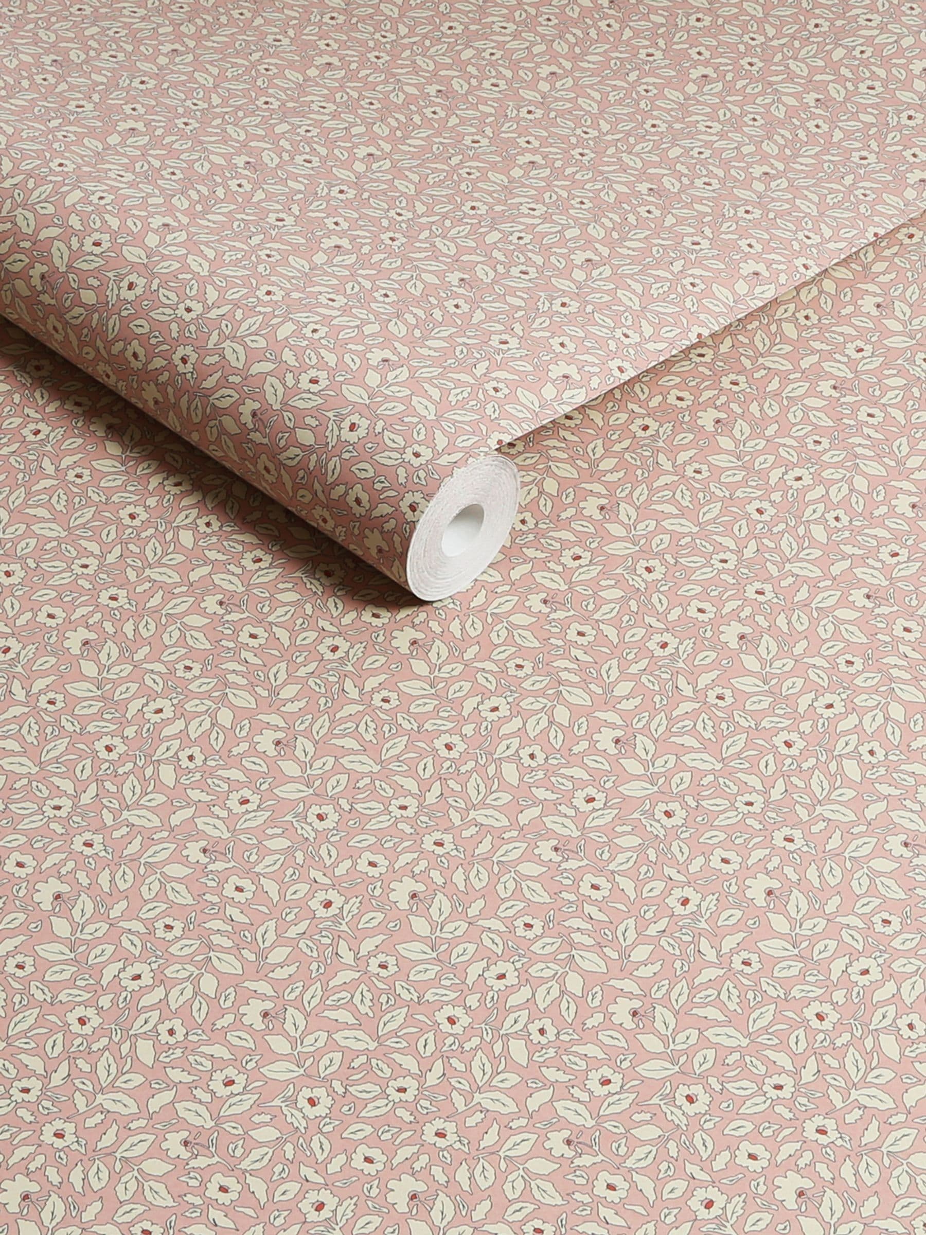 Joules ditsy floral wallpaper sample A4 (British brand)